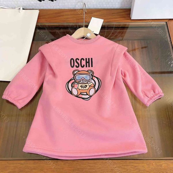 2021ss kids designer clothes girls plus velvet dress super warm bear print round neck pullover with letter logo high-end brand winter baby c, Red;yellow
2021ss kids designer clothes girls plus velvet dress super warm bear print round neck pullover with letter logo high-end brand winter baby c, Red;yellow