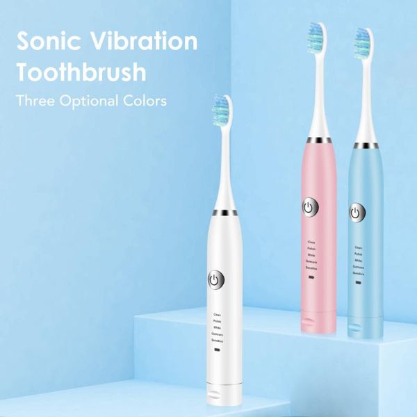 smart electric toothbrush 2021 usb rechargeable toothbrush, five-speed cleaning sonic vibration household soft
smart electric toothbrush 2021 usb rechargeable toothbrush, five-speed cleaning sonic vibration household soft