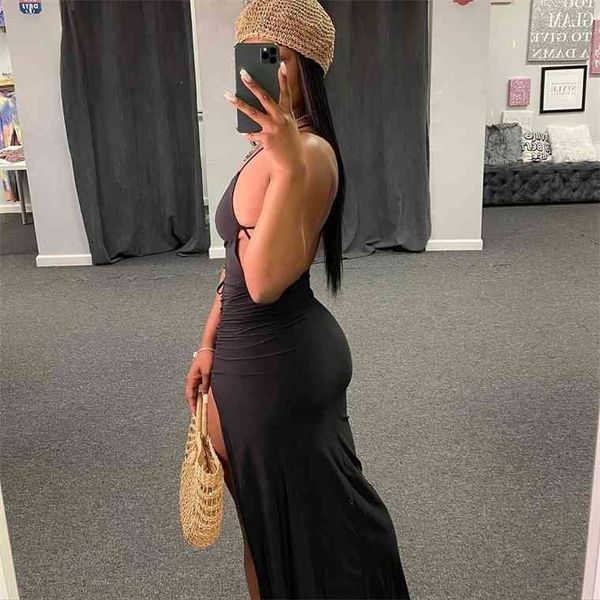 anjamanor black assymetric backless high split maxi dresses club outfits for women vacation beach clothes d35-bi24, Black;gray
anjamanor black assymetric backless high split maxi dresses club outfits for women vacation beach clothes d35-bi24, Black;gray