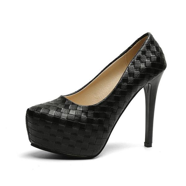 dress shoes pumps wedding women peep toe high heel stripper c328, Black 
dress shoes pumps wedding women peep toe high heel stripper c328, Black