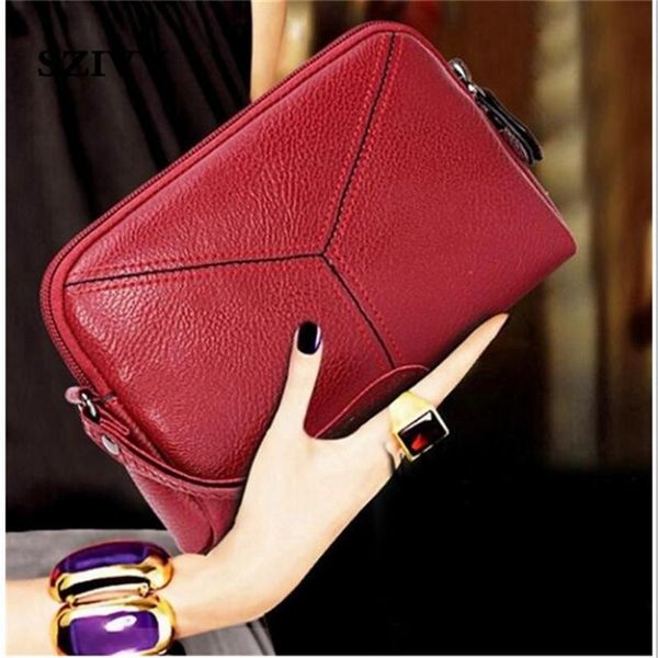 wallets women pu leather handbags mini phone bag card coin purse clutch, Red;black
wallets women pu leather handbags mini phone bag card coin purse clutch, Red;black