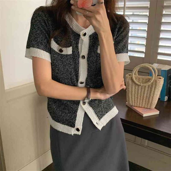 women's sweaters 2021 knitted color-hit cardigans loose lady knitwear women soft femme outwear casual fashion coat 2vdb, White;black
women's sweaters 2021 knitted color-hit cardigans loose lady knitwear women soft femme outwear casual fashion coat 2vdb, White;black