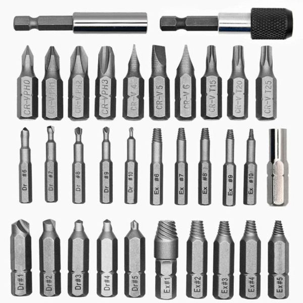 professional hand tool sets 33pcs broken bolt remover damaged screw extractor speed out drill-bit kits repair screwdriver tools drop
professional hand tool sets 33pcs broken bolt remover damaged screw extractor speed out drill-bit kits repair screwdriver tools drop