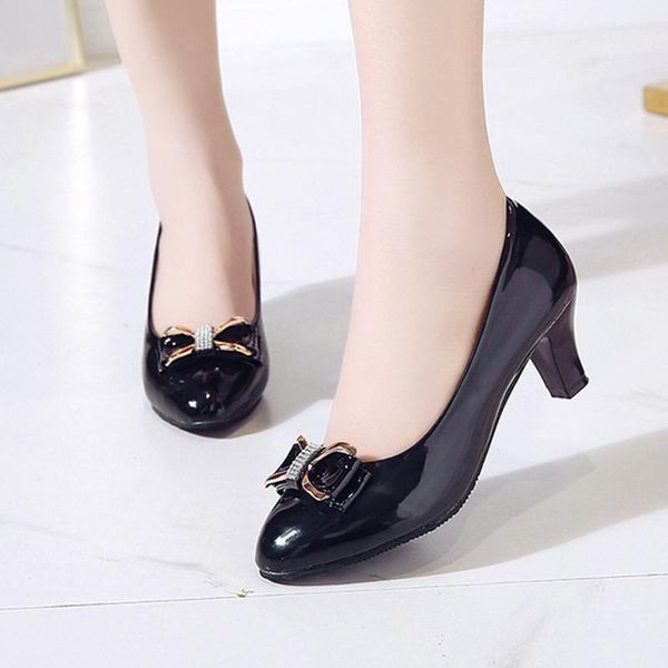 dress shoes plus size 34-42 women wedding high heels bow pumps pointed toe office zapatos mujer bridal 71l86, Black
dress shoes plus size 34-42 women wedding high heels bow pumps pointed toe office zapatos mujer bridal 71l86, Black