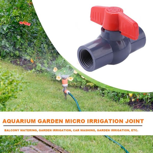 plastic two-way ball valve garden watering aquarium irrigation connector equipments
plastic two-way ball valve garden watering aquarium irrigation connector equipments