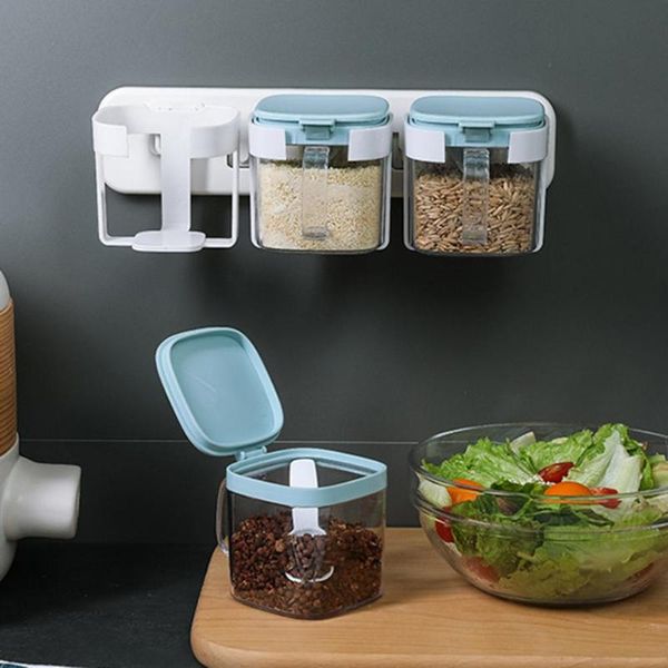 storage bottles & jars not easy deformed 1 set unique moistureproof delicate spice holder portable seasoning jar wide application for gifts
storage bottles & jars not easy deformed 1 set unique moistureproof delicate spice holder portable seasoning jar wide application for gifts