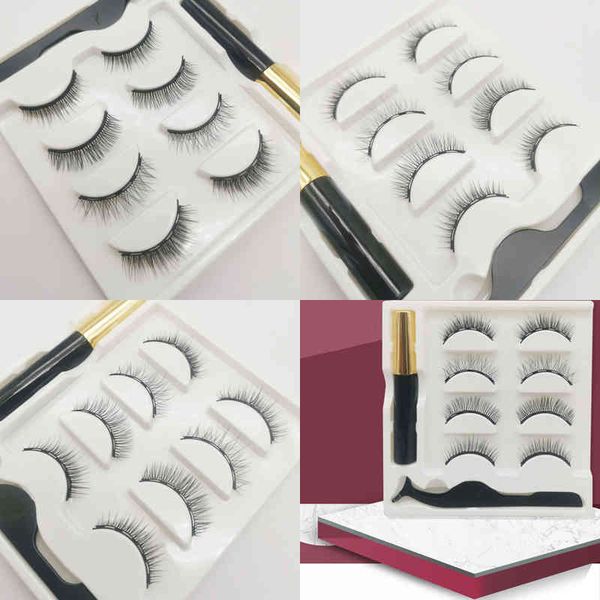 fake eyelashes 4 pair magnetic 3d self-adhesive false mink eyelash set waterproof magnetic eyeliner makeup with tweezer 220226
fake eyelashes 4 pair magnetic 3d self-adhesive false mink eyelash set waterproof magnetic eyeliner makeup with tweezer 220226
