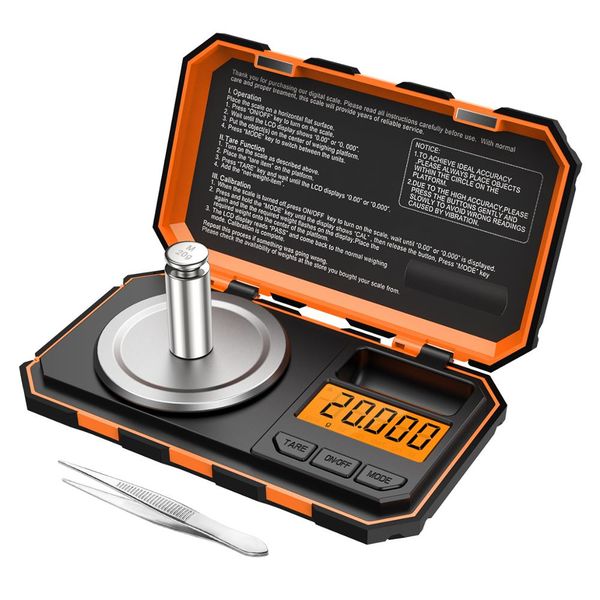 0.001g digital scale 20g portable mini scale precise graduation professional pocket scale milligram calibration weights
0.001g digital scale 20g portable mini scale precise graduation professional pocket scale milligram calibration weights