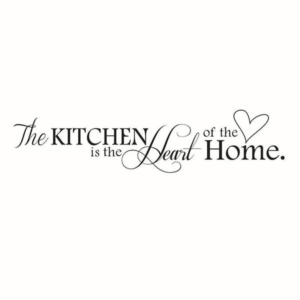 wall stickers novelty "the kitchen is the heart of home" diy removable quote sticker for decor
wall stickers novelty "the kitchen is the heart of home" diy removable quote sticker for decor