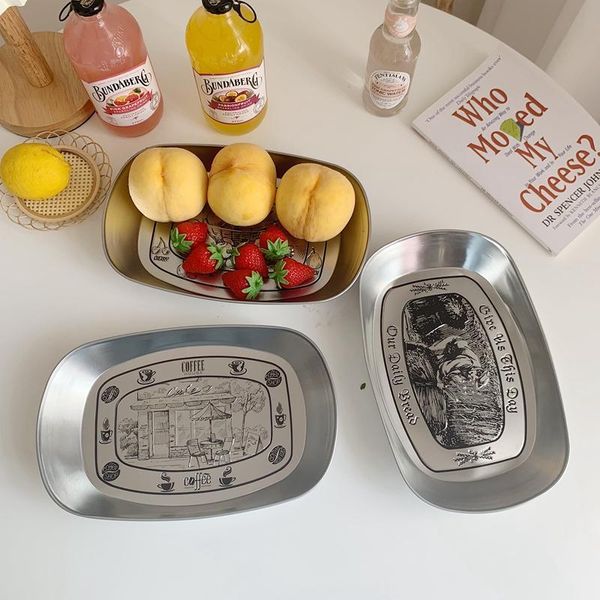 dishes & plates creative american country plate snack dish fruit dry household metal serving for home dinner set
dishes & plates creative american country plate snack dish fruit dry household metal serving for home dinner set