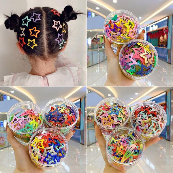 hair accessories 25pc girls cute colorful star hairpins snap clips kids sweet ornament bb clip barrettes fashion, Slivery;white
hair accessories 25pc girls cute colorful star hairpins snap clips kids sweet ornament bb clip barrettes fashion, Slivery;white