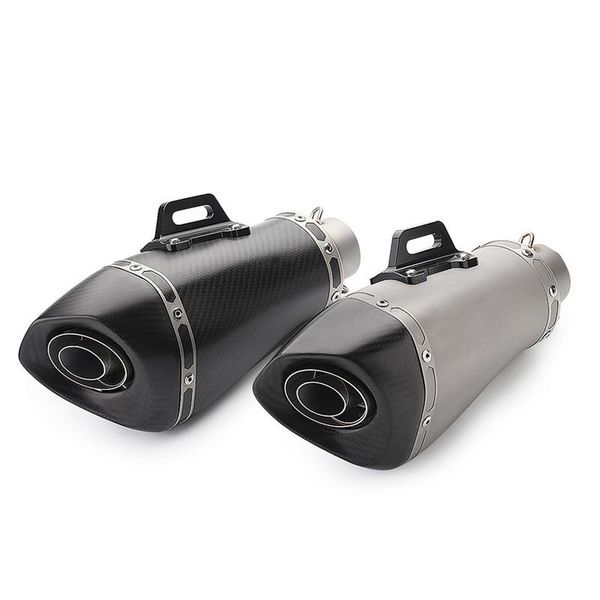 motorcycle exhaust system 51mm slip-on muffler carbon fiber steel with db killer
motorcycle exhaust system 51mm slip-on muffler carbon fiber steel with db killer
