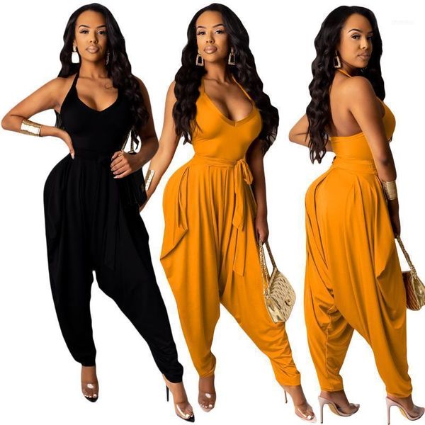 autumn summer women fashion solid tank jumpsuit playsuit rompers plus size1, Black;white
autumn summer women fashion solid tank jumpsuit playsuit rompers plus size1, Black;white