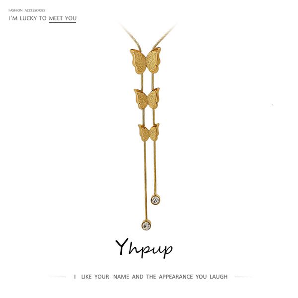 necklaces pendants yhpup exquisite butterfly pendant for women shiny cubic zirconia jewelry trendy metal stainless steel, Silver
necklaces pendants yhpup exquisite butterfly pendant for women shiny cubic zirconia jewelry trendy metal stainless steel, Silver