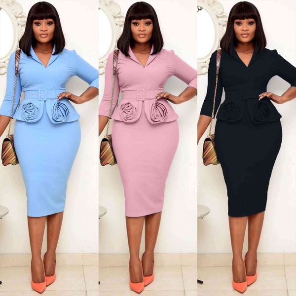 elegant african summer office women dress work midi pencil high waist business robe femme vestidos with belt, Black;gray
elegant african summer office women dress work midi pencil high waist business robe femme vestidos with belt, Black;gray