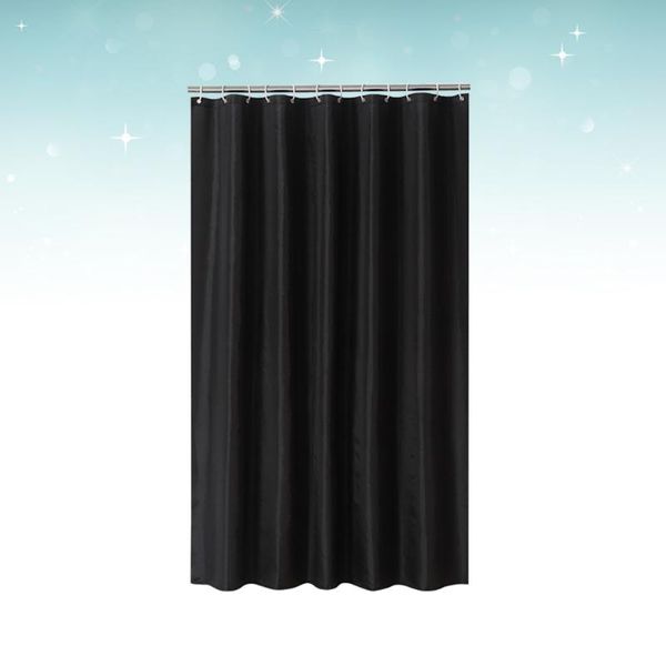 shower curtains 1pc color curtain black waterproof bathroom polyester moisture-proof partition with hook (120x180cm)
shower curtains 1pc color curtain black waterproof bathroom polyester moisture-proof partition with hook (120x180cm)