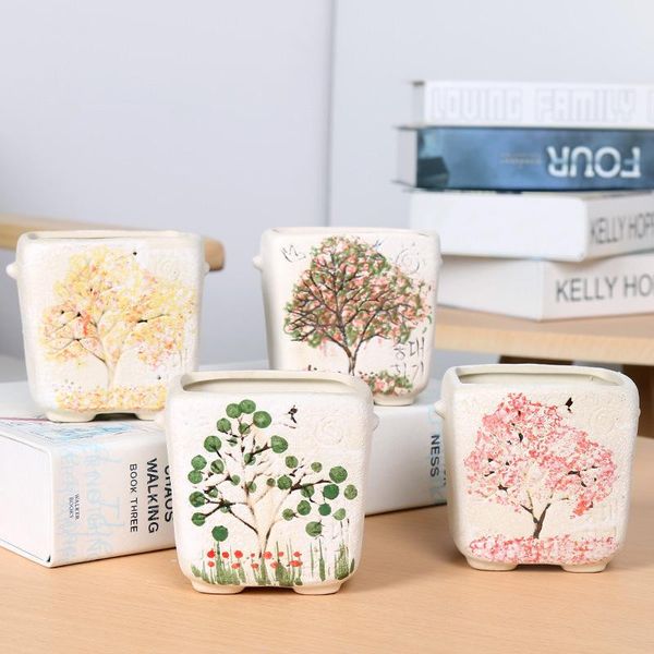planters & pots white rectangular ceramic flower for study desksimple porcelain succulents small green plant succulent pot
planters & pots white rectangular ceramic flower for study desksimple porcelain succulents small green plant succulent pot