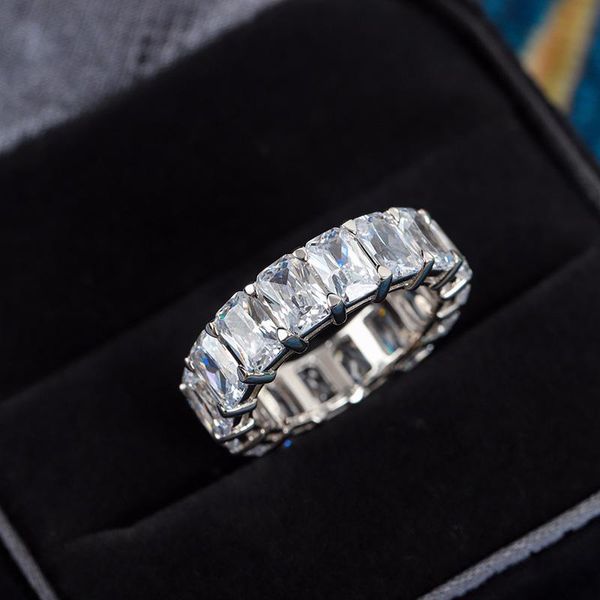 cluster rings brand pure 925 sterling silver jewelry for women wedding emerald cut ring engagement, Golden;silver
cluster rings brand pure 925 sterling silver jewelry for women wedding emerald cut ring engagement, Golden;silver