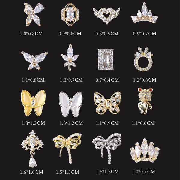 nail art decorations est 1pc butterfly 3d alloy zircon metal diy accessorie decoration tool, Silver;gold
nail art decorations est 1pc butterfly 3d alloy zircon metal diy accessorie decoration tool, Silver;gold
