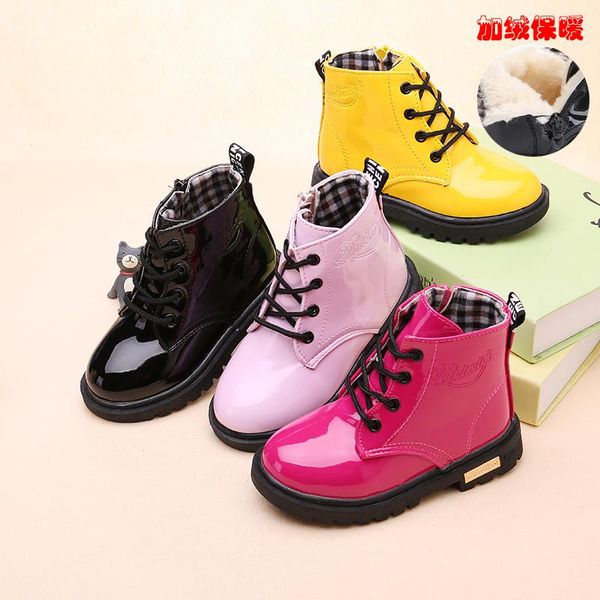 boots 2021 children shoes pu leather waterproof kids brand girls boys rubber fashion sneakers, Black;grey
boots 2021 children shoes pu leather waterproof kids brand girls boys rubber fashion sneakers, Black;grey