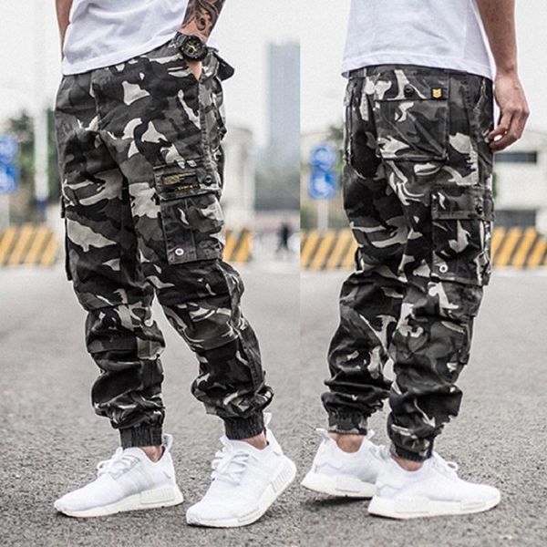 men's pants men outdoor tactical cargo loose plus size camouflage multi-pockets beam casual sports training camo combat trousers, Black
men's pants men outdoor tactical cargo loose plus size camouflage multi-pockets beam casual sports training camo combat trousers, Black