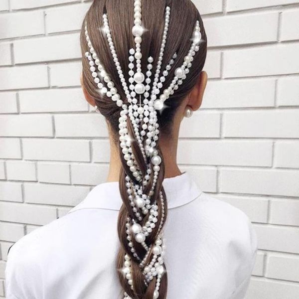 hair clips & barrettes simulated pearl long tassel/chain bridal wedding accessories clip women party jewelry, Golden;silver
hair clips & barrettes simulated pearl long tassel/chain bridal wedding accessories clip women party jewelry, Golden;silver
