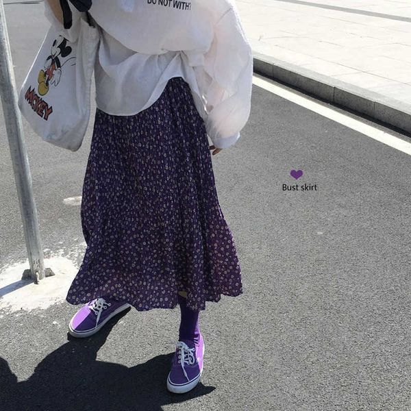 skirts autumn summer pleated purple daisy female korean chic retro loose floral high waist a- line skirt rlg0, Black
skirts autumn summer pleated purple daisy female korean chic retro loose floral high waist a- line skirt rlg0, Black