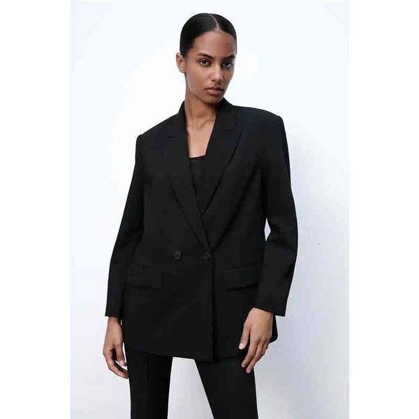 Women's Suits & Blazers Nlzgmsj Za White Black Blazer Coat Vintage Notched Collar Pocket Fashion Female Casual Chic Tops 08 CVSP
Women's Suits & Blazers Nlzgmsj Za White Black Blazer Coat Vintage Notched Collar Pocket Fashion Female Casual Chic Tops 08 CVSP