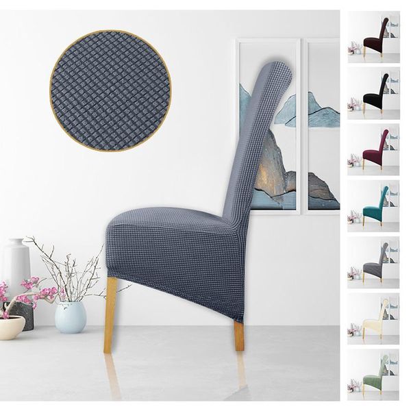 solid colors elastic polar fleece fabric chair cover long back xl size high seat covers for dining room banquet
solid colors elastic polar fleece fabric chair cover long back xl size high seat covers for dining room banquet