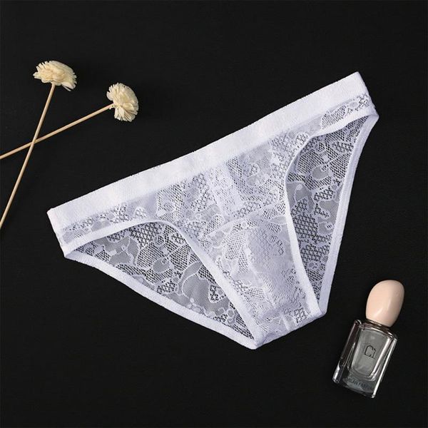 underpants lace transparent men panties briefs fashionable ice silk breathable low waist gays underwear bikini lingerie, Black;white
underpants lace transparent men panties briefs fashionable ice silk breathable low waist gays underwear bikini lingerie, Black;white