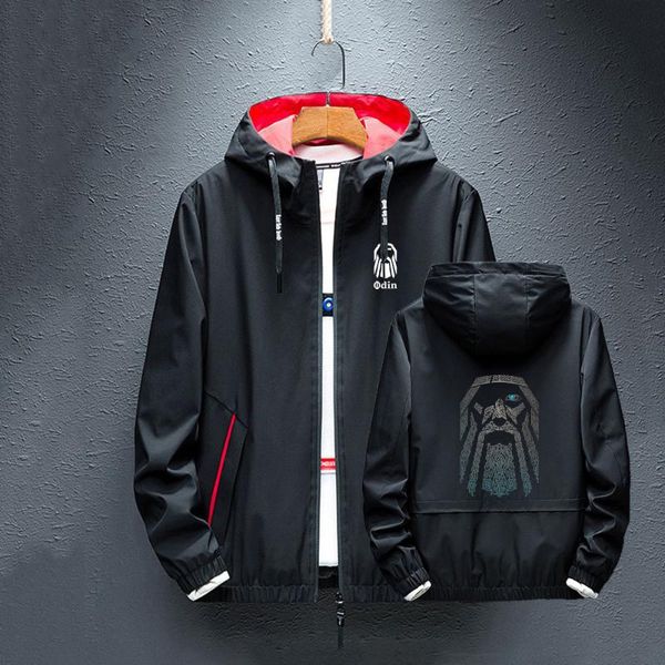 men's hoodies & sweatshirts viking graphic 2021 spring and autumn fashionable printing streetwears harajuku windbreaker pocket, Black
men's hoodies & sweatshirts viking graphic 2021 spring and autumn fashionable printing streetwears harajuku windbreaker pocket, Black