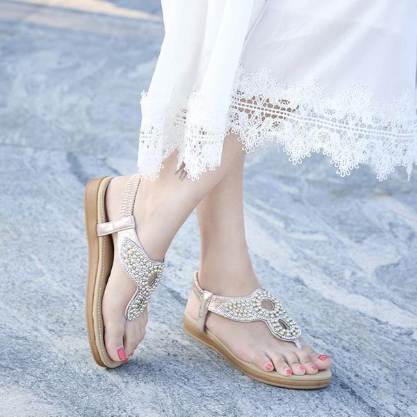 rome style flat sandals bohemian beach shoes women flip-flops slippers female flip flops elastic casual, Black
rome style flat sandals bohemian beach shoes women flip-flops slippers female flip flops elastic casual, Black