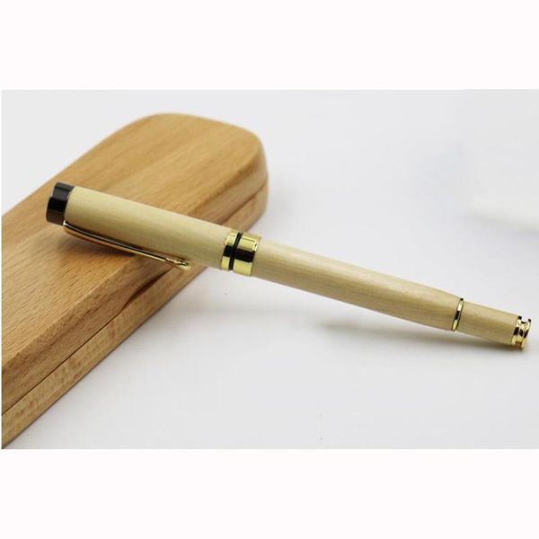 creative wooden fountain pen with pencil box set natural color stationery as gift for business and office pens
creative wooden fountain pen with pencil box set natural color stationery as gift for business and office pens