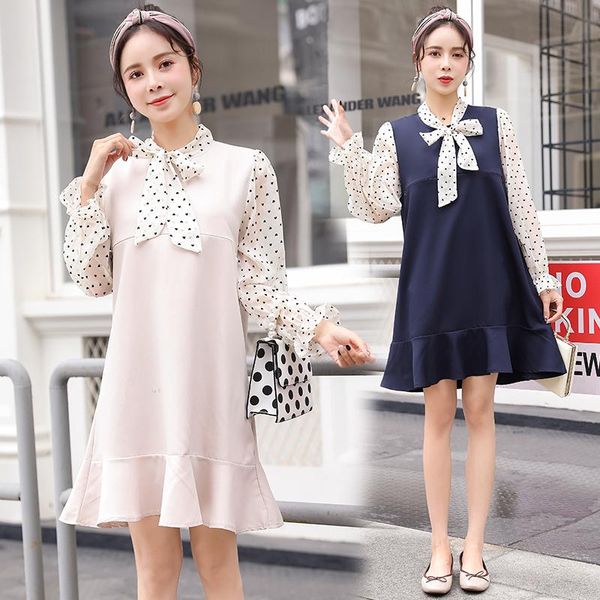 maternity dresses 1831# nursing clothing loose bow collar dress for pregnant women pregnancy, White
maternity dresses 1831# nursing clothing loose bow collar dress for pregnant women pregnancy, White