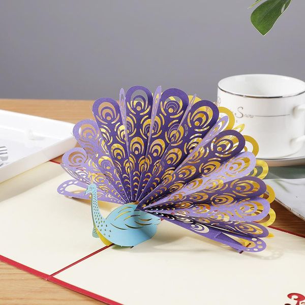 greeting cards peacock 3d -up birthday with envelope animal card postcards handmade 10pieces/pack
greeting cards peacock 3d -up birthday with envelope animal card postcards handmade 10pieces/pack