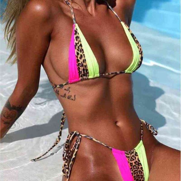 micro bikini push up swimwear women patchwork bikini set leopard halter backless female thong biquini, White;black
micro bikini push up swimwear women patchwork bikini set leopard halter backless female thong biquini, White;black