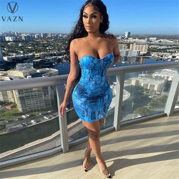 casual dresses vazn 2021 sleeveless strapless blue tie dye print women elegant fashion mini dress slim club birthday, Black;gray
casual dresses vazn 2021 sleeveless strapless blue tie dye print women elegant fashion mini dress slim club birthday, Black;gray