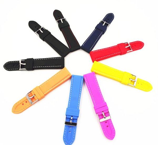 watch bands 1pcs 18mm 20mm 22mm 24mm rubber band strap 9 colors men and women straps parts-t2350, Black;brown
watch bands 1pcs 18mm 20mm 22mm 24mm rubber band strap 9 colors men and women straps parts-t2350, Black;brown