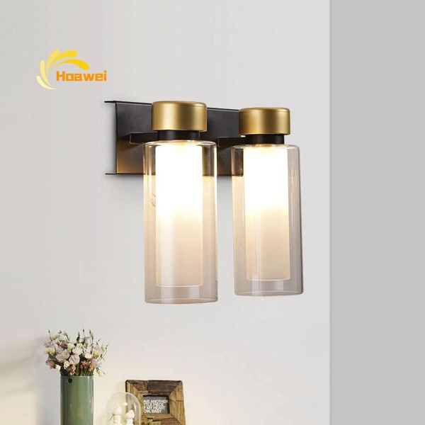luxury led indoor lighting wall lamp modern home decoration sconce copper double head minimalist decor luminaire
luxury led indoor lighting wall lamp modern home decoration sconce copper double head minimalist decor luminaire