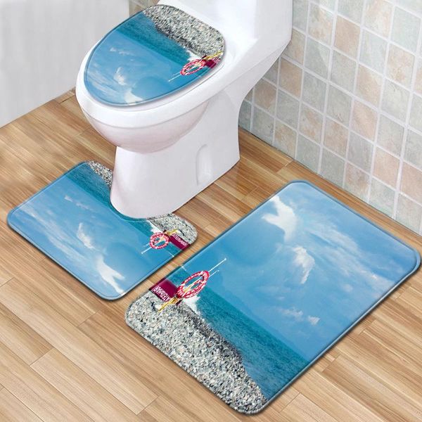 bath mats blue pattern three-piece lid toilet cover floor mat set non-slip door bathroom carpet decor
bath mats blue pattern three-piece lid toilet cover floor mat set non-slip door bathroom carpet decor