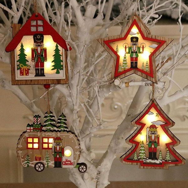 christmas decorations 1pc ornament wooden hanging pendants star xmas tree house car for home party year navidad
christmas decorations 1pc ornament wooden hanging pendants star xmas tree house car for home party year navidad