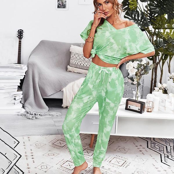 homewear two piece outfits temperament suit 2021 summer casual home wear life female leopard 2 set women women's pants, White
homewear two piece outfits temperament suit 2021 summer casual home wear life female leopard 2 set women women's pants, White