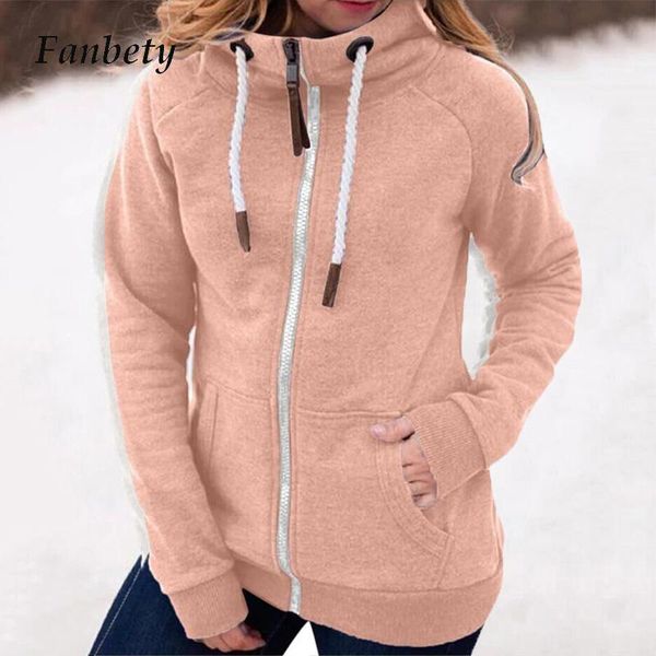 women's hoodies & sweatshirts women casual solid zipper hooded sweatshirt autumn winter warm drawstring ladies female turtleneck loose, Black
women's hoodies & sweatshirts women casual solid zipper hooded sweatshirt autumn winter warm drawstring ladies female turtleneck loose, Black