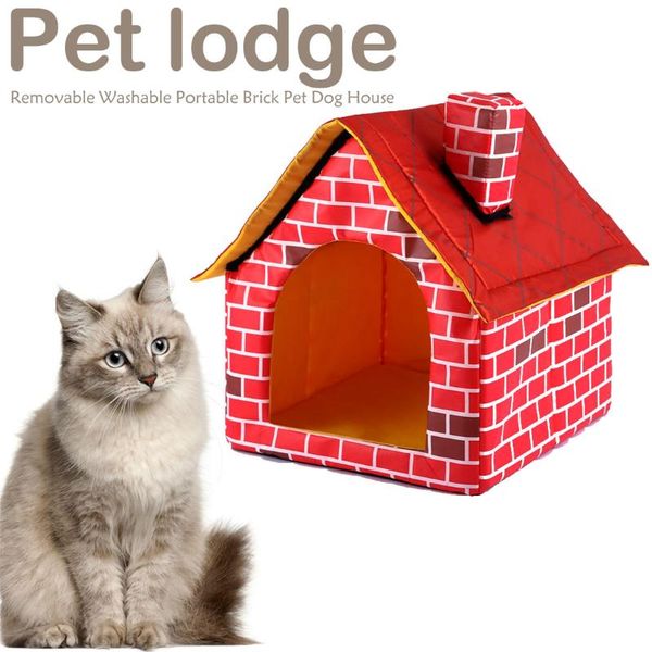 pet house beds for cat warm portable red brick dog small medium dogs products kennels & pens
pet house beds for cat warm portable red brick dog small medium dogs products kennels & pens