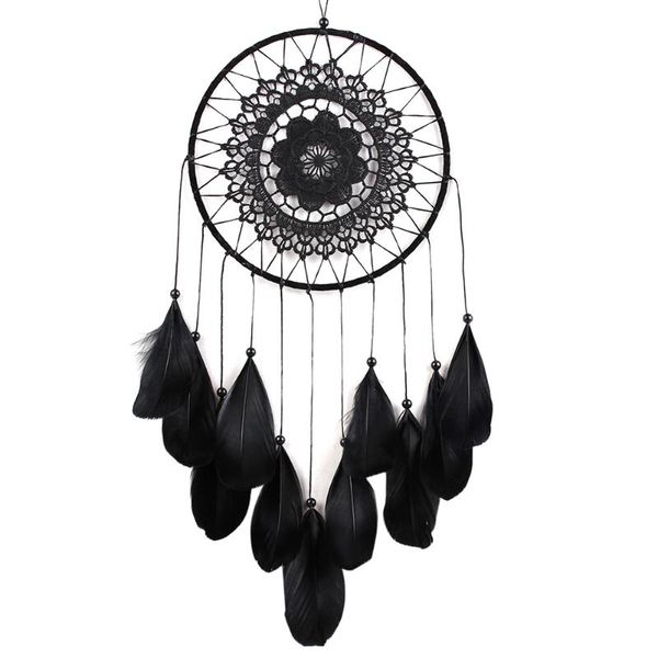 decorative objects & figurines dream catcher hanging decoration handmade feather lace black dreamcatcher bead ornament gift
decorative objects & figurines dream catcher hanging decoration handmade feather lace black dreamcatcher bead ornament gift