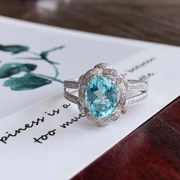 cluster rings h612 aquamarine ring fine jewelry pure 18 k gold natural blue gemstones 1.92ct, Golden;silver
cluster rings h612 aquamarine ring fine jewelry pure 18 k gold natural blue gemstones 1.92ct, Golden;silver