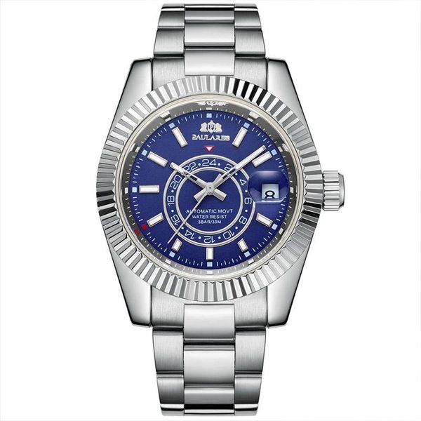 wristwatches automatic winding mechanical watch men's stainless steel strap date classic luxury fashion casual clock 2021, Slivery;brown
wristwatches automatic winding mechanical watch men's stainless steel strap date classic luxury fashion casual clock 2021, Slivery;brown