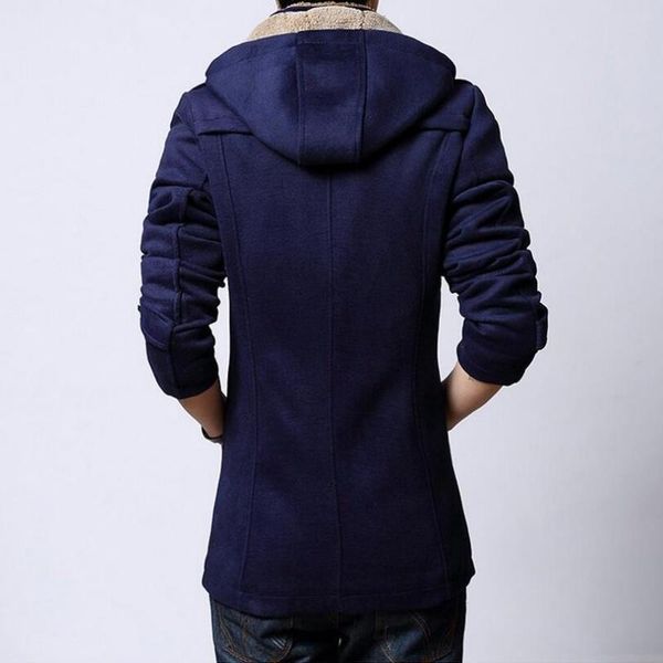 men's wool & blends fleece winter lined trench coat men korean style slim fit thick warm windbreaker fashion hooded jacket plus size 5x, Black
men's wool & blends fleece winter lined trench coat men korean style slim fit thick warm windbreaker fashion hooded jacket plus size 5x, Black
