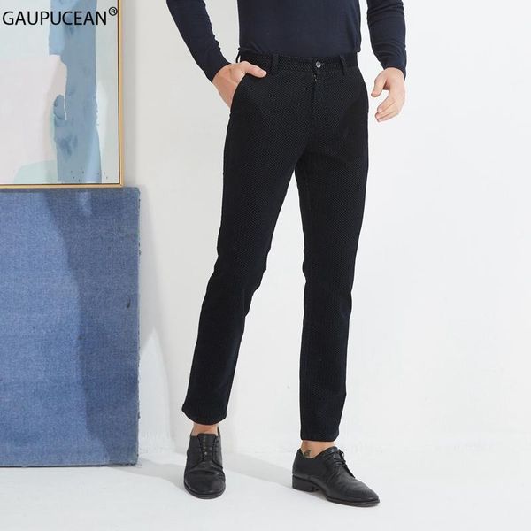 men's pants cotton modal corduroy quality soft anti-pilling straight fashion spots man trousers business formal casual long chino men, Black
men's pants cotton modal corduroy quality soft anti-pilling straight fashion spots man trousers business formal casual long chino men, Black