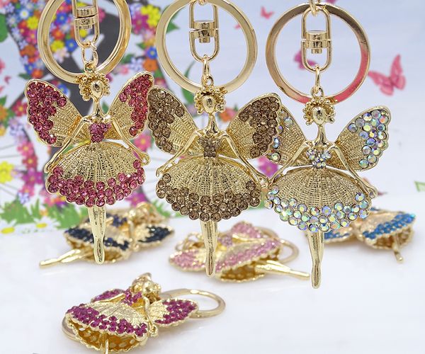 creative jewelry pendant key ring alloy rhinestone butterfly fairy key ring handbag pendant car key ring female jewelry gift, Slivery;golden
creative jewelry pendant key ring alloy rhinestone butterfly fairy key ring handbag pendant car key ring female jewelry gift, Slivery;golden